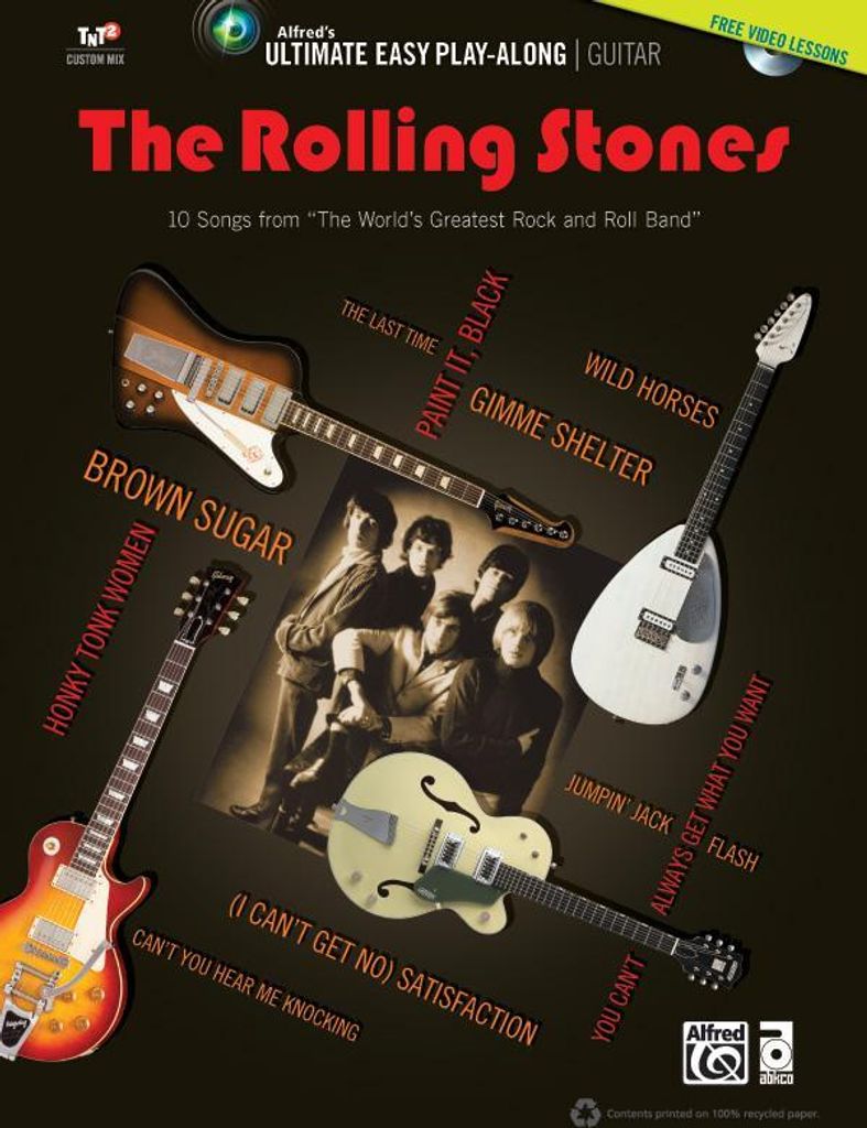 Ultimate Easy Guitar Play-Along: The Rolling Stones