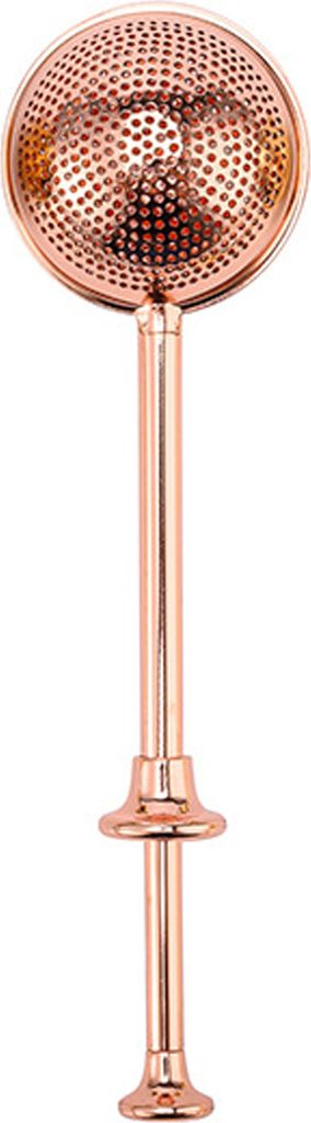 Tee-Ei aus Edelstahl, langer Griff, feinmaschiges Teefilter-Sieb, lebensmittelechtes Metall, für lose Blätter, Küchenhelfer