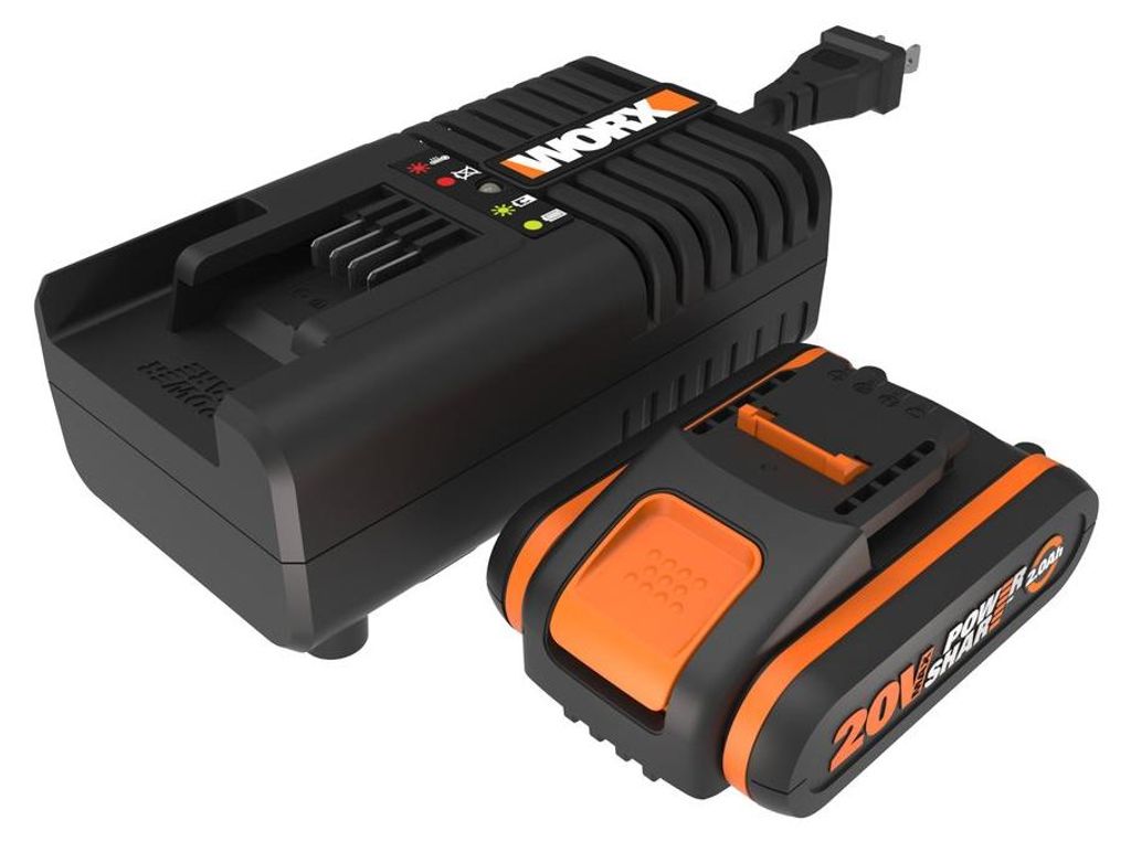 WORX WA3601, Batterie- & Ladegerät-Set, Lithium-Ion Produktbild 