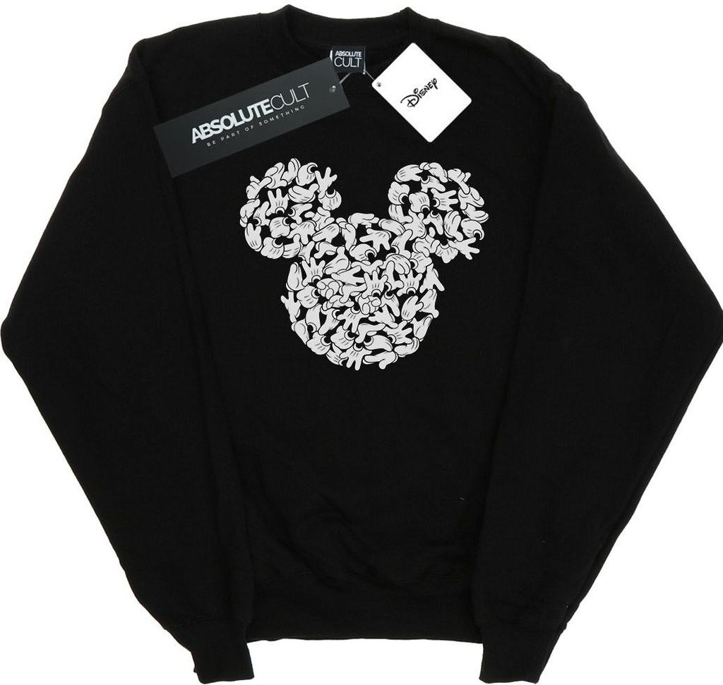 Disney - "Head Of Hands" Sweatshirt für Herren BI38785 (XL) (Schwarz)