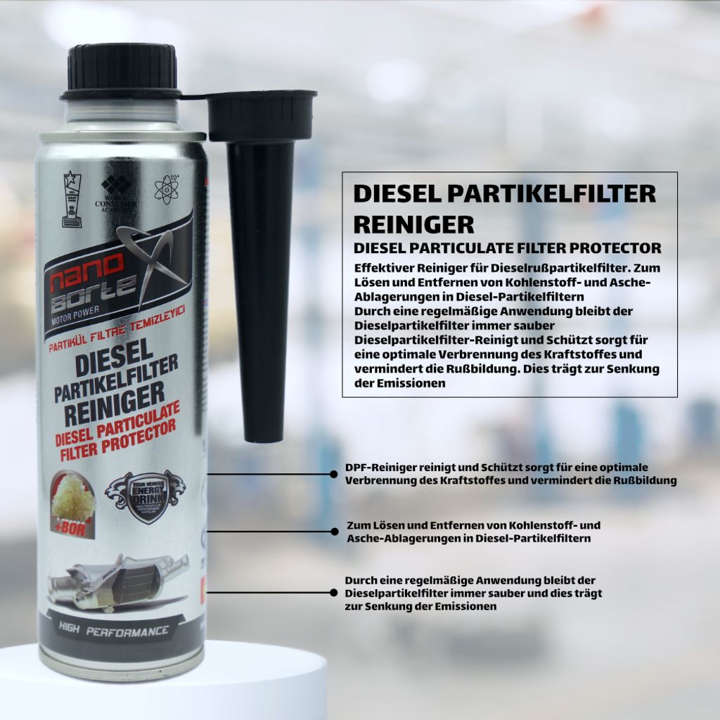 Nanoborx Germany Shop  SET NanoborTec + DPF Reiniger + Diesel