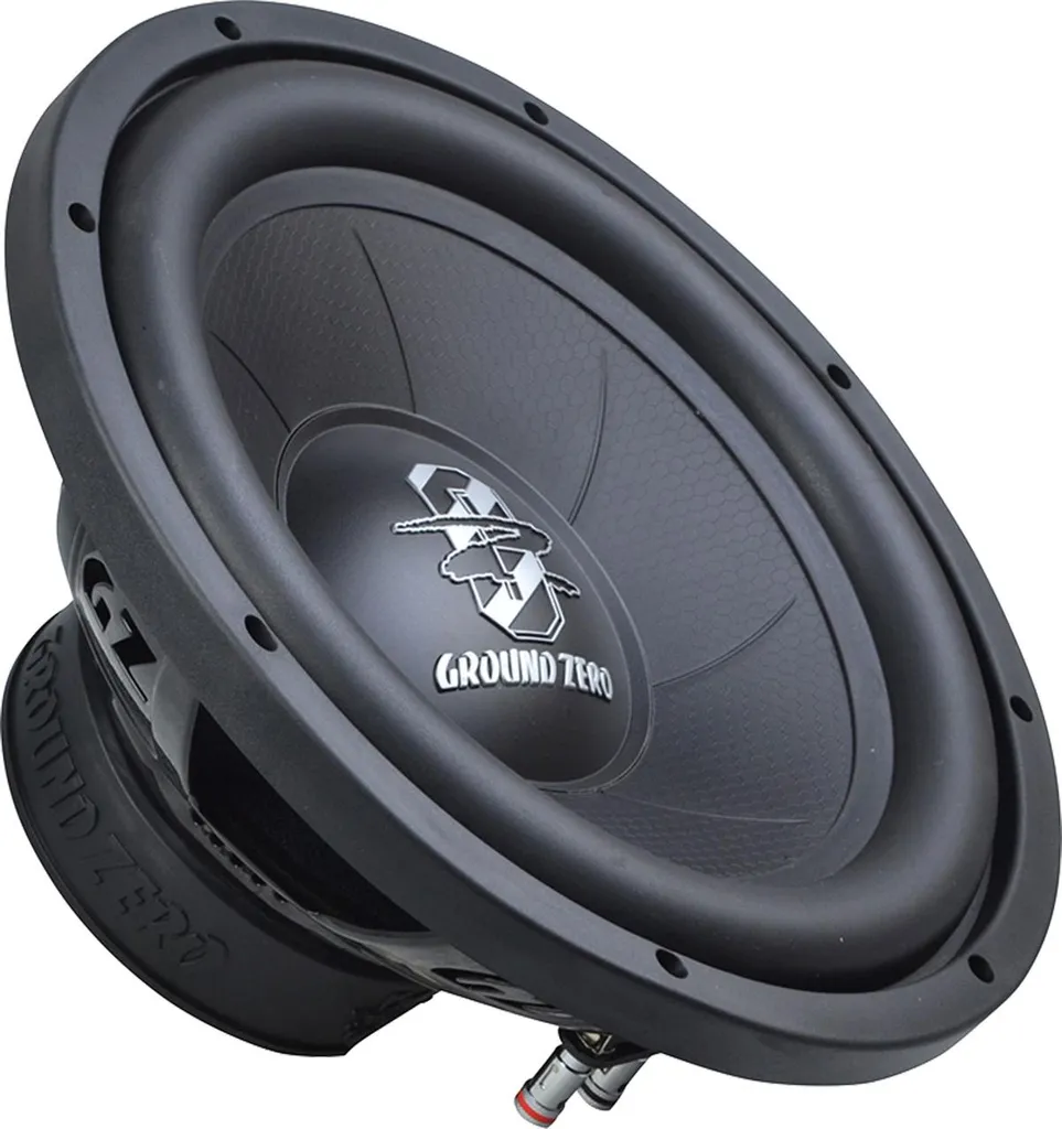 Ground Zero GZIW 300 Subwoofer Iridium 30cm 4 Ohm de 350W RMS High-Tech