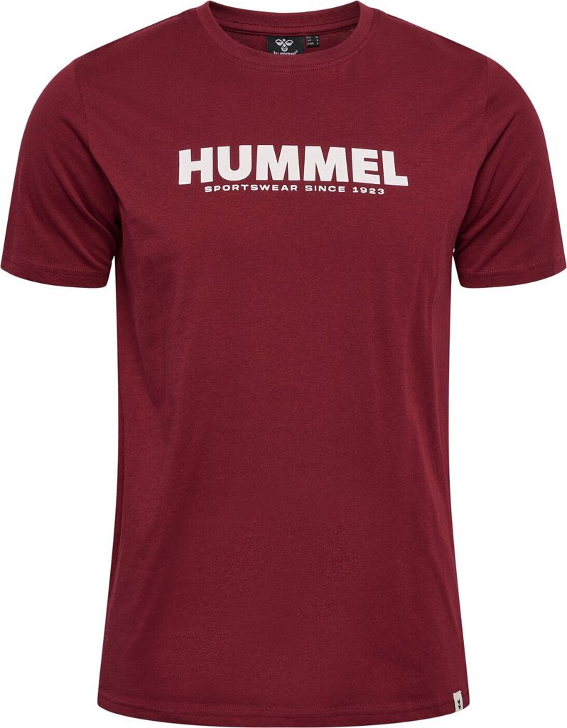 HUMMEL hmlLEGACY T-SHIRT, CABERNET, S