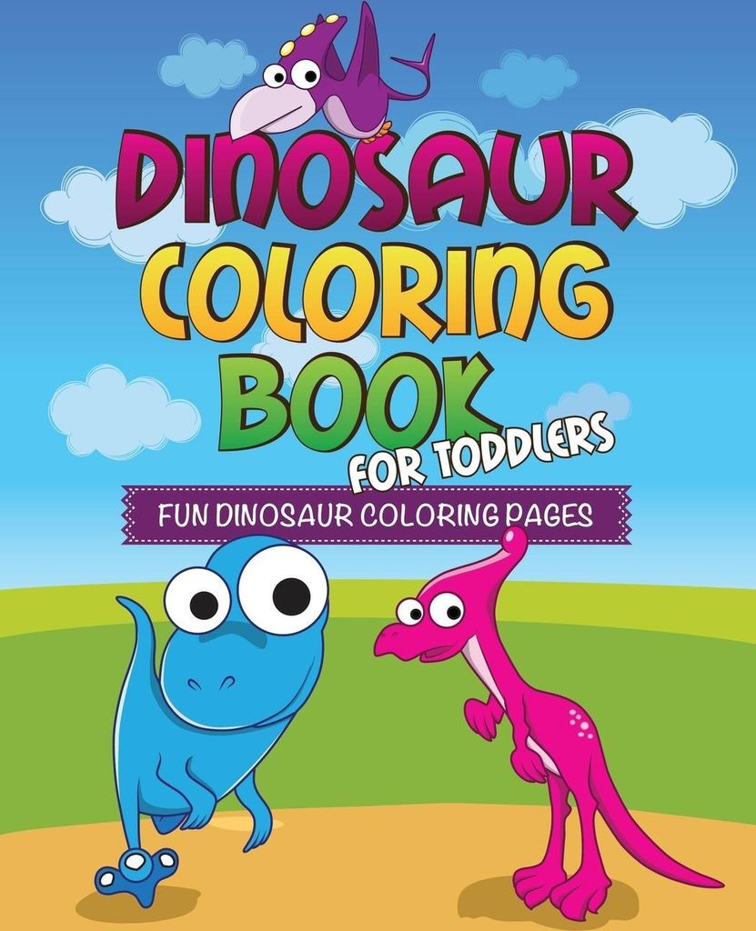Dinosaur Coloring Book for Toddlers