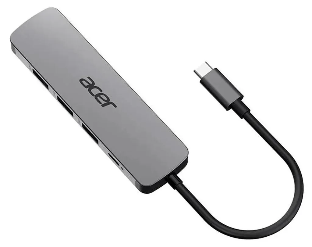 Adaptateur Multidiffusion USB-C Acer 5 ports avec Power Delivery 100W