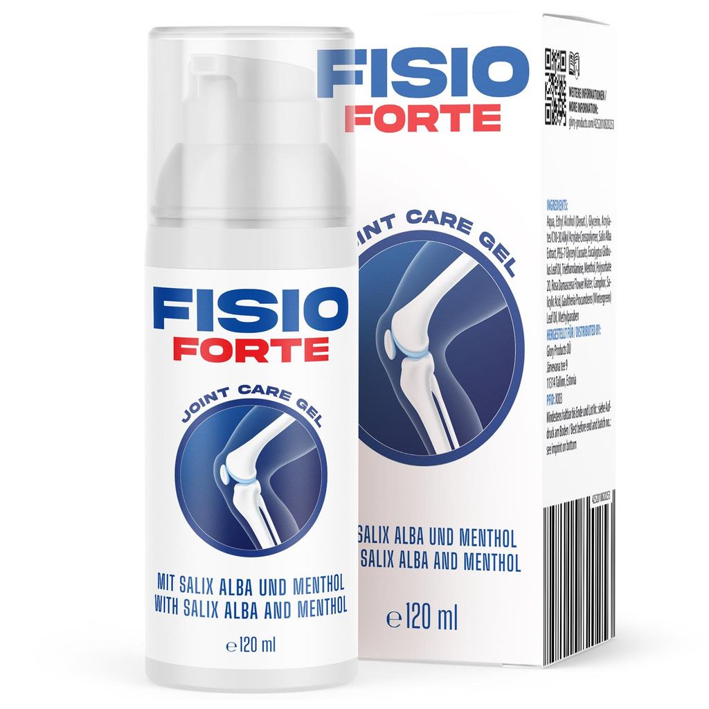 Fisio Forte Gel | Pflegendes Gel für Muskeln und Gelenke | | Inhalt 120ml