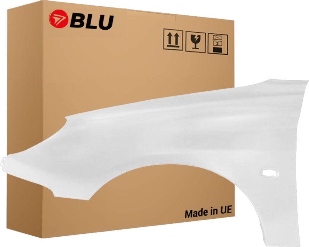 BLU Aile Compatible avec Peugeot 206 EWP Gauche Weiss Image du produit 