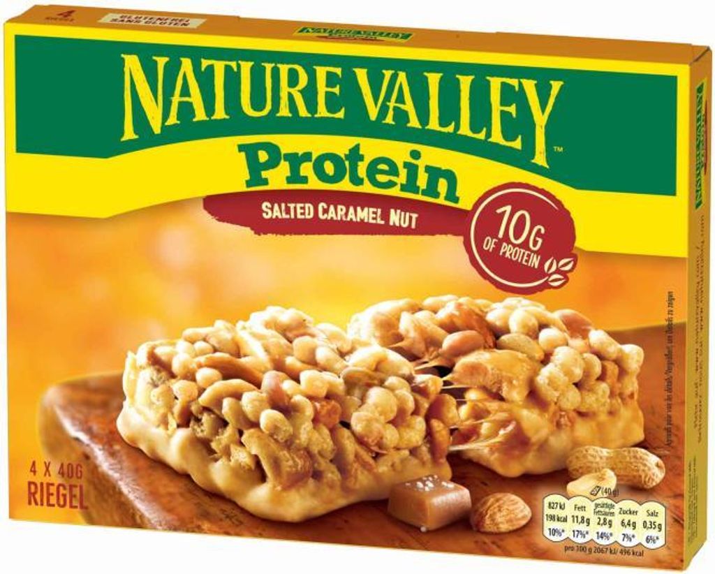 Nature Valley Protein Salted Caramel Nut 4x40g Produktbild 