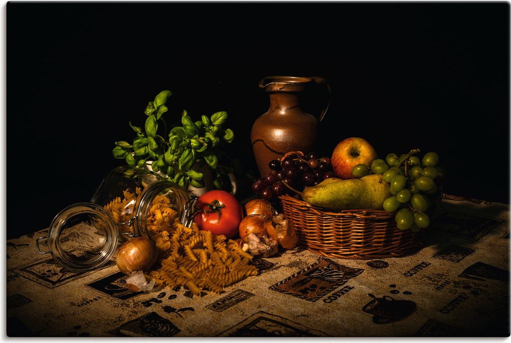 ARTland Leinwandbild Stillleben Größe: 90x60 cm