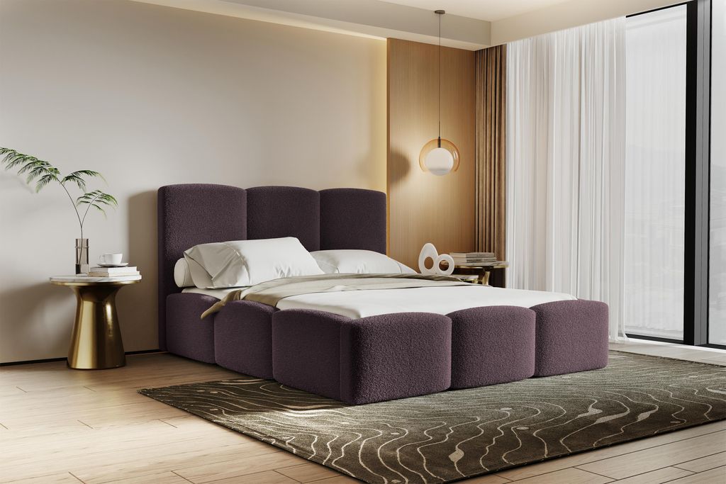 MR GROUP Boxspringbett mit Bettkasten ohne Matratze MALAGA Produktbild 
