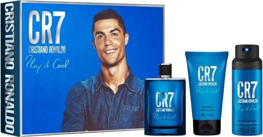 Set regalo Cristiano Ronaldo Play It Cool da 3 pezzi: Eau Immagine del prodotto 