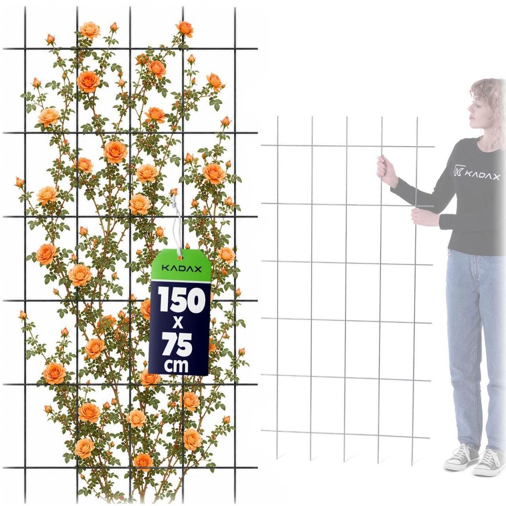 KADAX Krata Ogrodowa Na Kwiaty Do Roślin Pnących 75x150 Zdjęcie produktu 