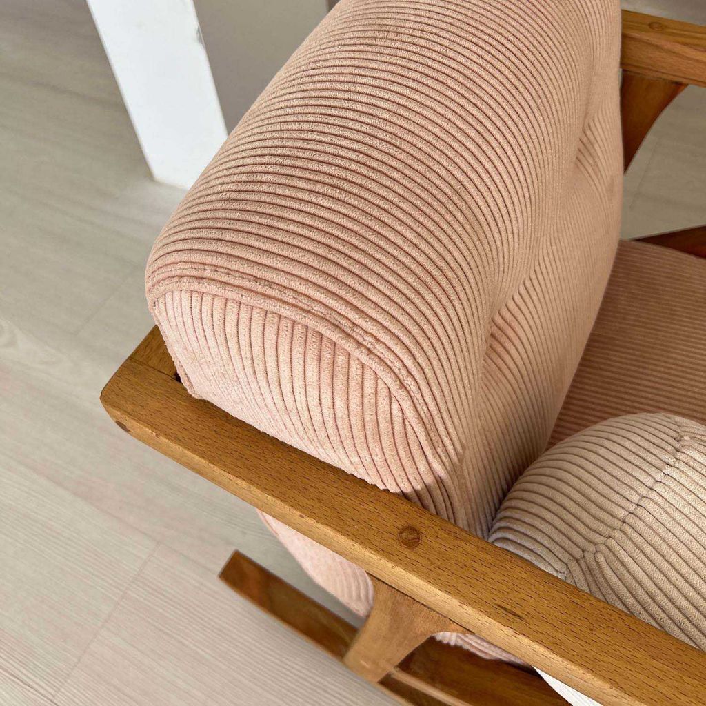 Hanah Home, NiniMini - Pink, křídlové křeslo, 100 % habrové Obrázek produktu 8
