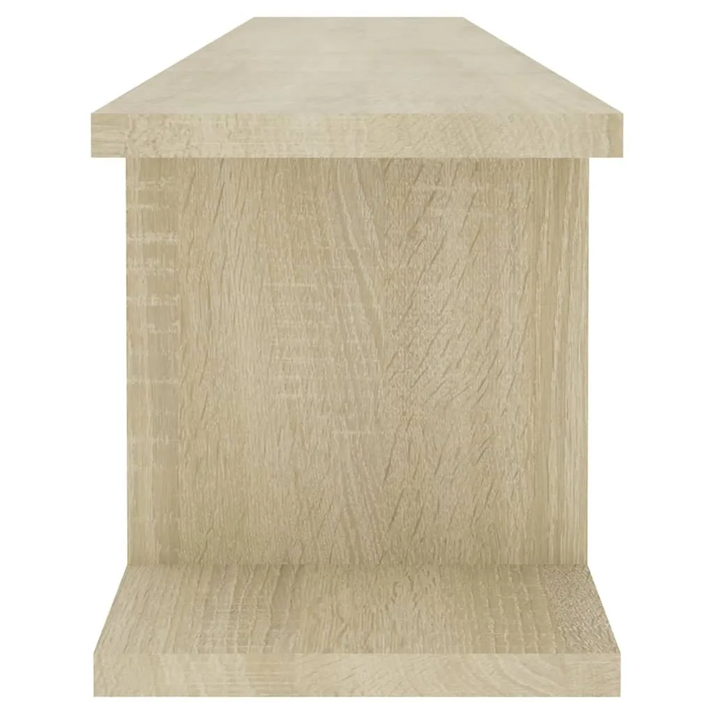 Mensole Legno Rovere Sonoma 105cm: Arreda con Stile Naturale - 6