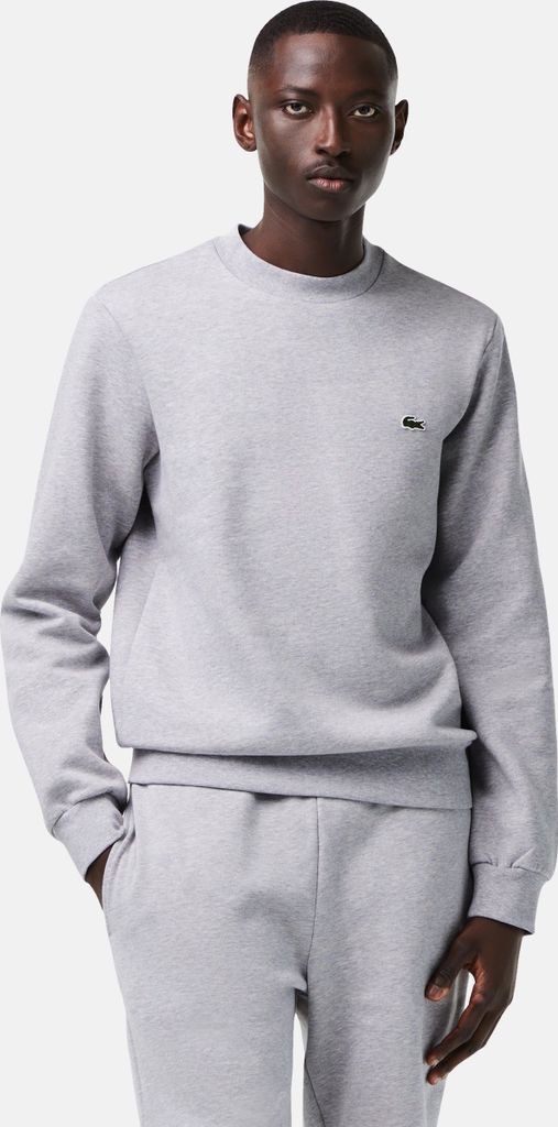 Lacoste Sweatshirt aus gebürsteter Baumwolle, Grau L Produktbild 7