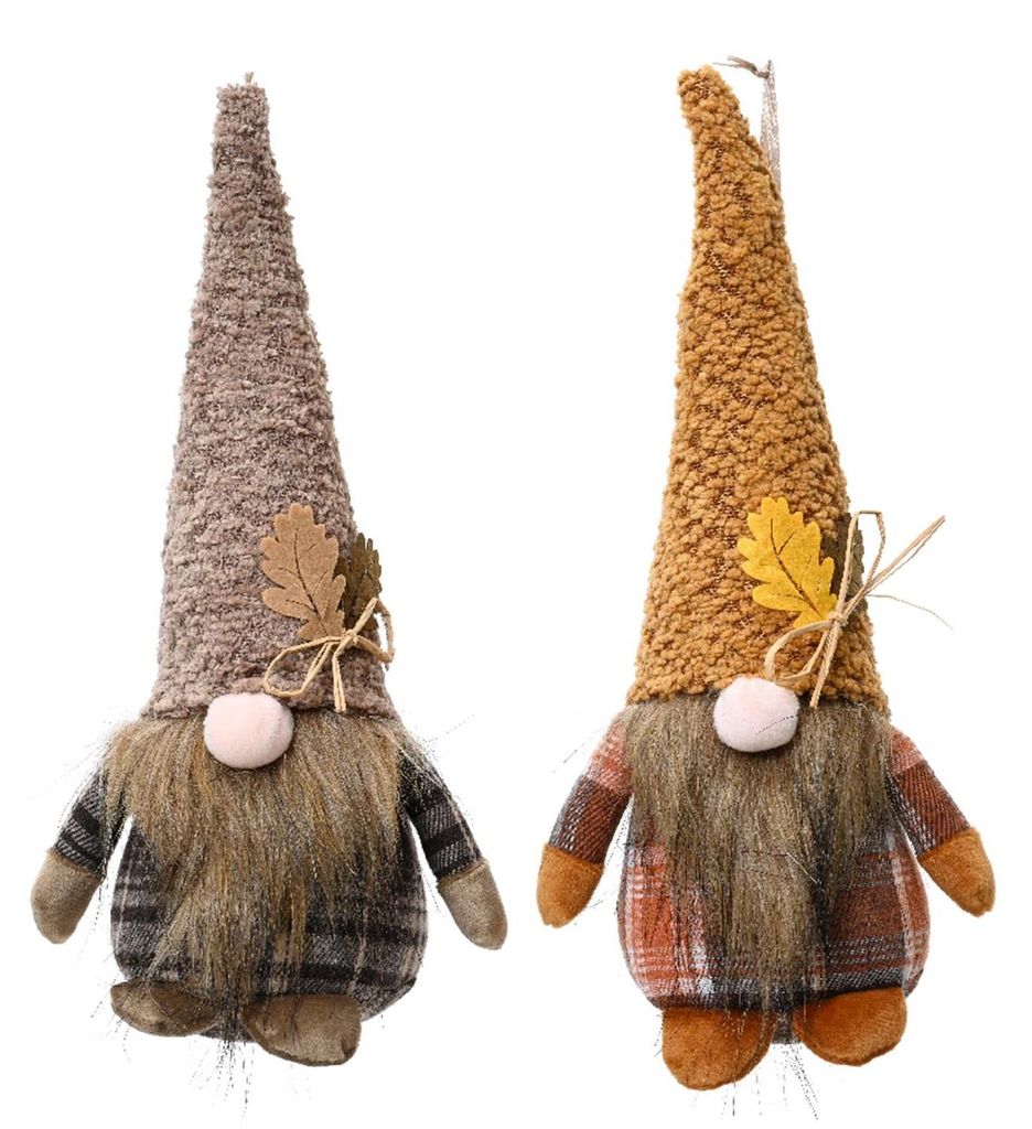 Decoris Weihnachtsanhänger Wichtel Polyester 15cm