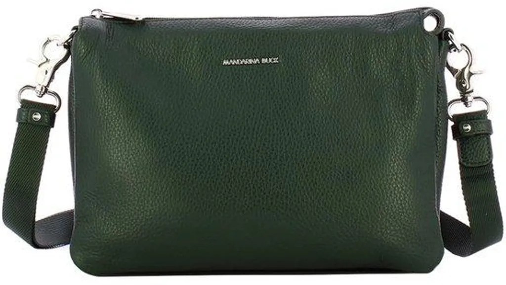 Sac crossover en cuir noir pour femme - Bandoulière réglable élégante