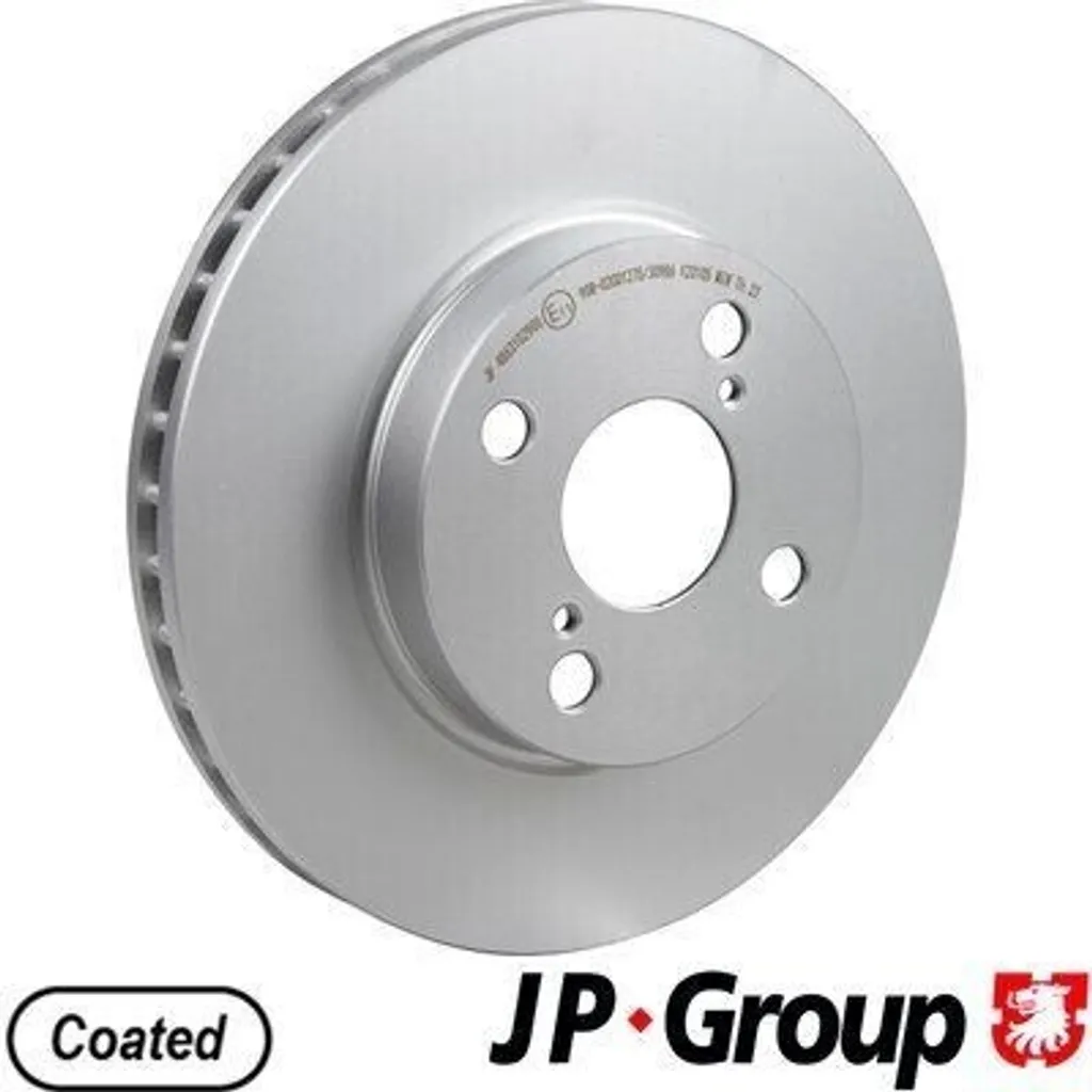 Disque de frein ventilé essieu avant pour Toyota Corolla Verso E12