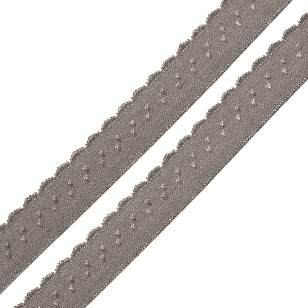 Wäschegummi Dessous-Gummi Faltgummi Ziergummi 12mm Zuschnitt ab 1m