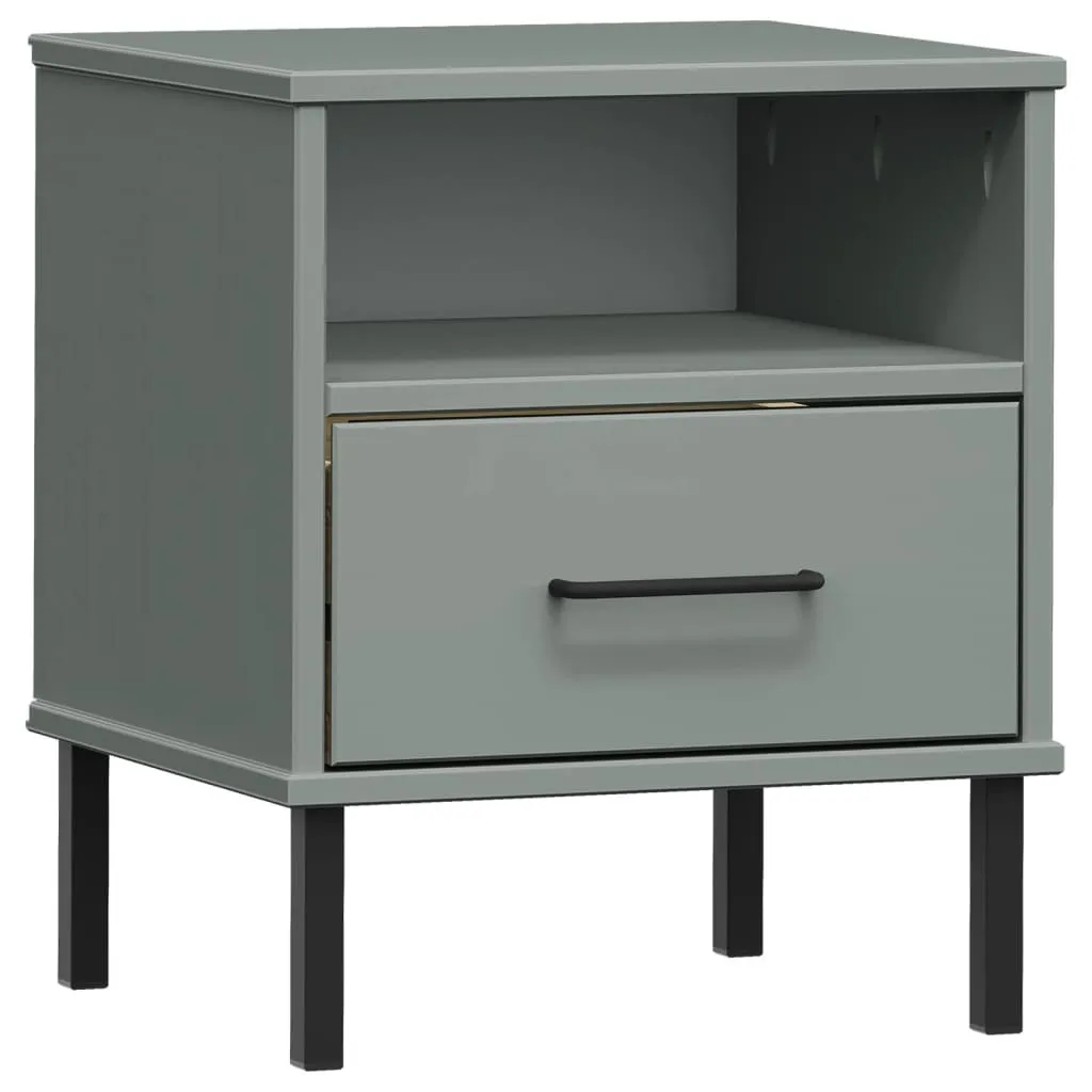 Table de chevet compacte OSLO pour optimiser l'espace du lit - 2