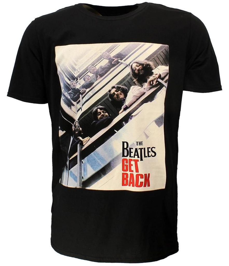 The Beatles Get Back Offizielles Band-T-Shirt – Offizielles Merchandise - S