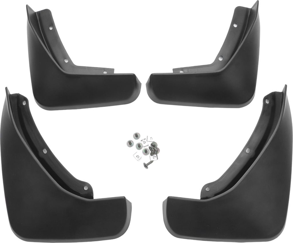 Schmutzfänger Spritzschutz mit Montagezubehör vorne & hinten für Volvo XC90 2015 - 2023 (Set von 4)