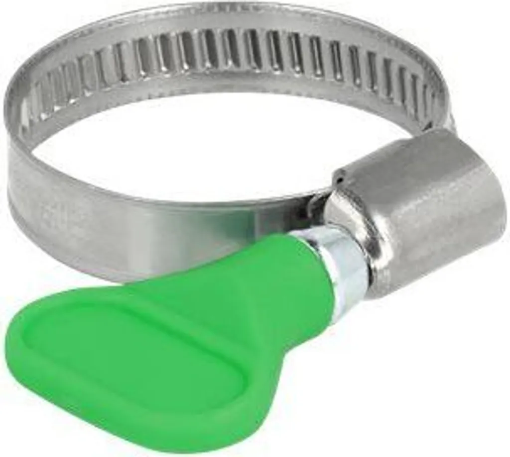 Set 5 Fascette Stringitubo Delock 20-35mm Acciaio Inox Dado Alette