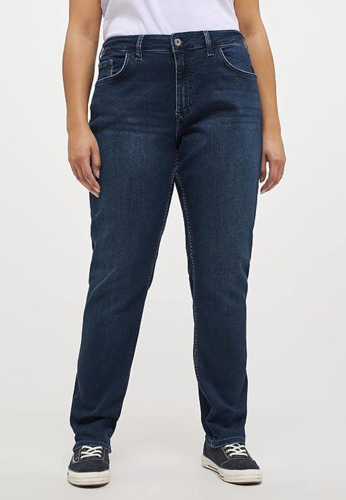 MUSTANG Damen Hose Sissy Slim Slim Fit Farbe: mittelblau Produktbild 