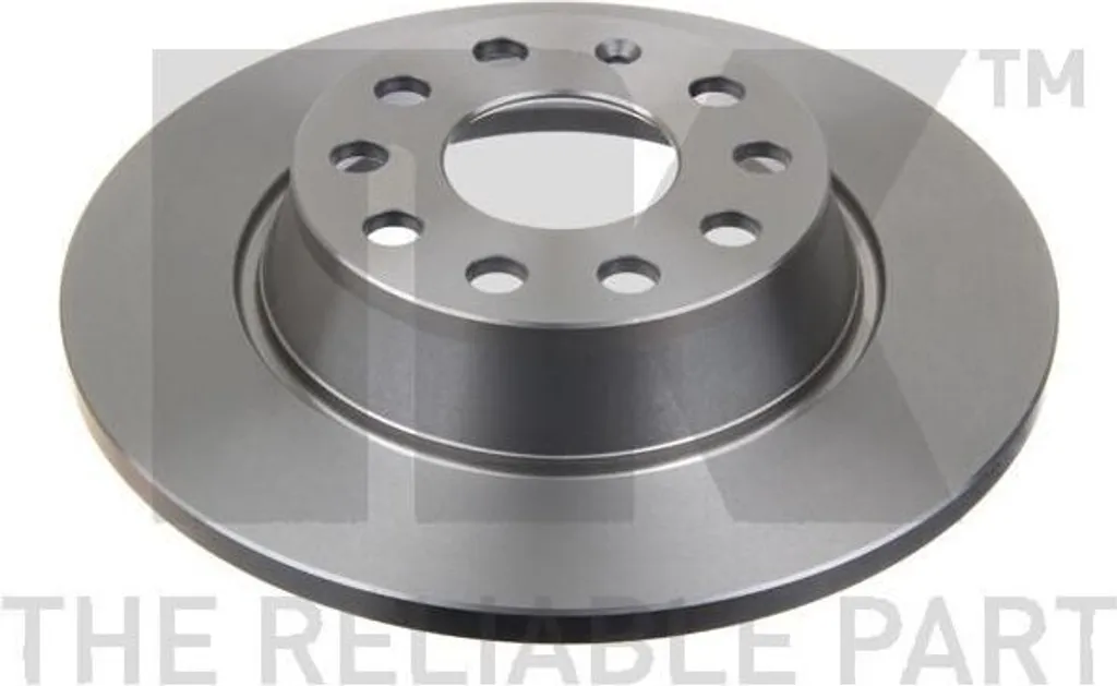 2x Disques de frein arrière NK pour VW Golf V 1K1 Audi A3 8P1 - Neufs