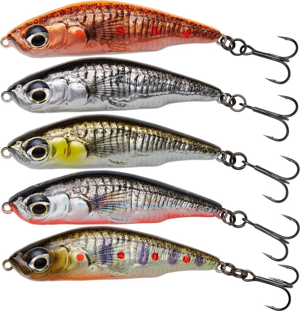 Savage Gear 3D Sticklebait Pencil Black Silver 5,5 cm 7 g Wobbler