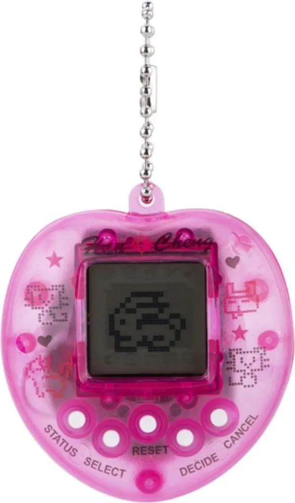 TechKidz 168-in-1 Virtual Pet Rosa | Console Portatile Animale Digitale