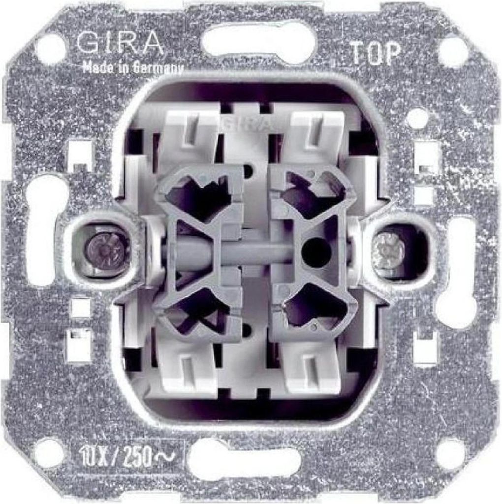 Gira Doppel-Wechselschaltereinsatz 010800 Produktbild 