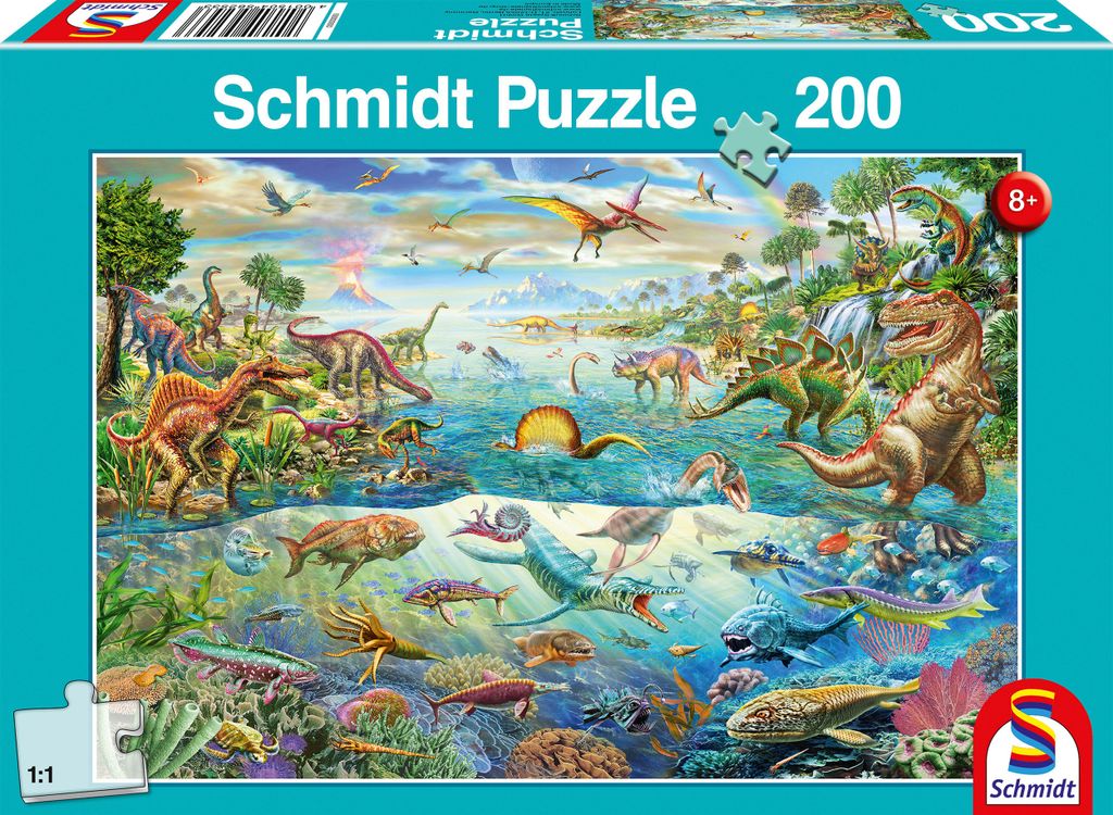 200 pièces Schmidt Spiele Kinder Puzzle Entdeck die Image du produit 