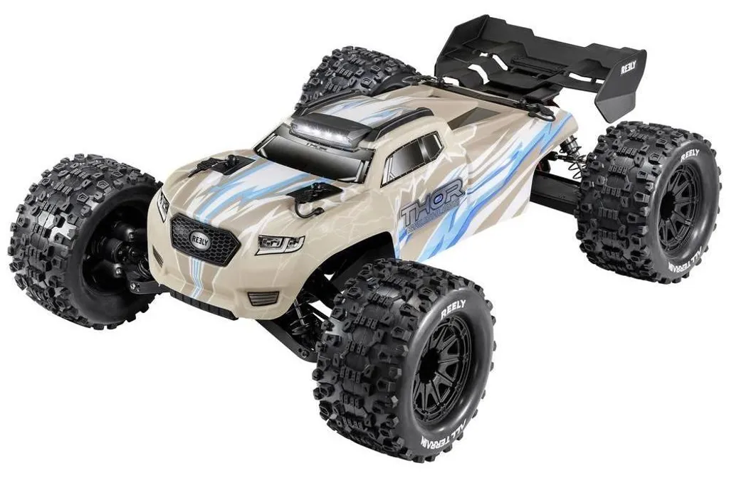 Monstertruck RC 4WD Reely Thor, fini les pannes sur terrain accidenté