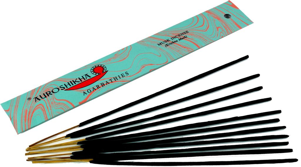 Auroshikha Räucherstäbchen - Musk Incense, Türkis, Produktbild 