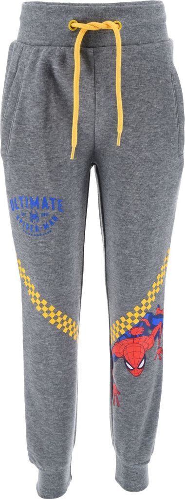 Spider-Man Kinder Jogging-Hose Jungen Trainingshose Sporthose, Farbe:Grau, Größe:98