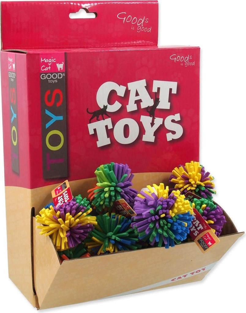 Display Toys MAGIC CAT Schaumstoffball 4,5 cm 40 Stück