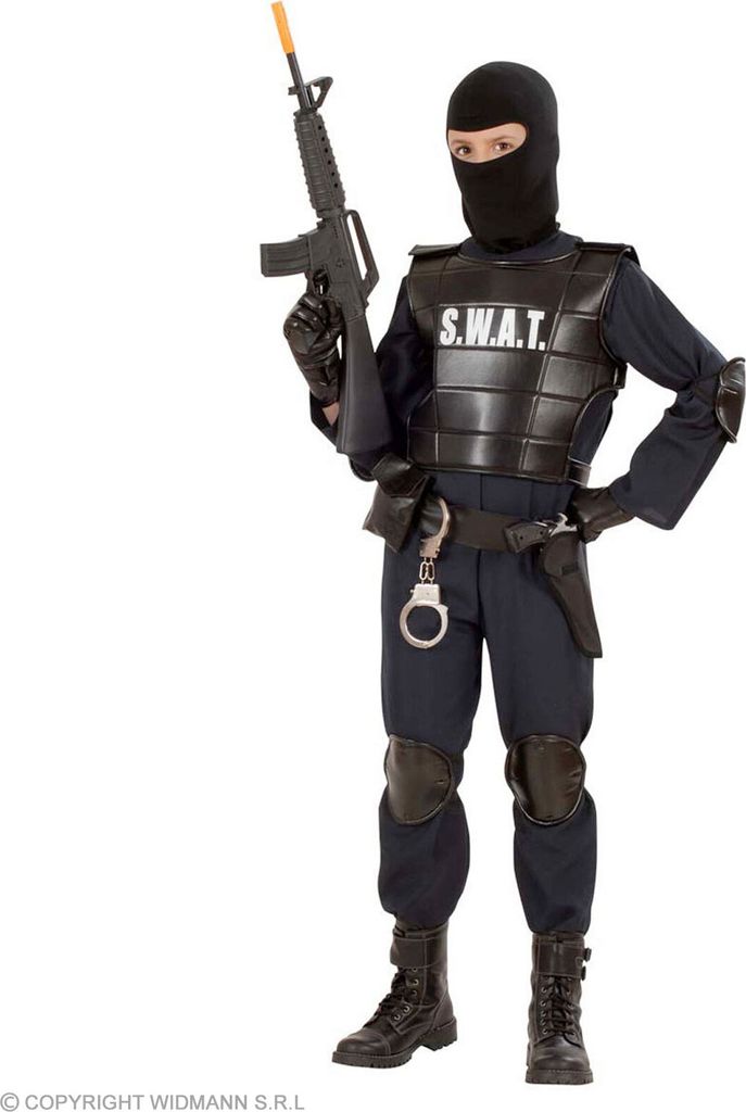 Dětský kostým důstojníka SWAT, velikost:140 Obrázek produktu