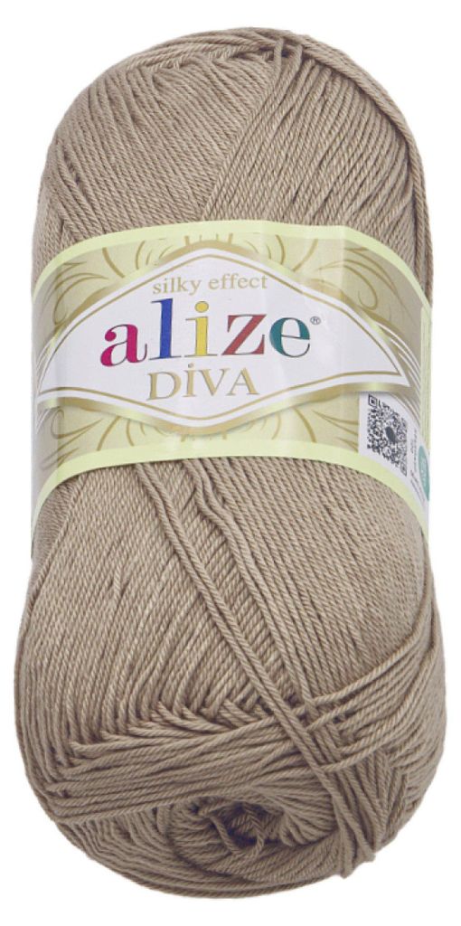 Fil DIVA - 100g / 350 m - Beige Image du produit 