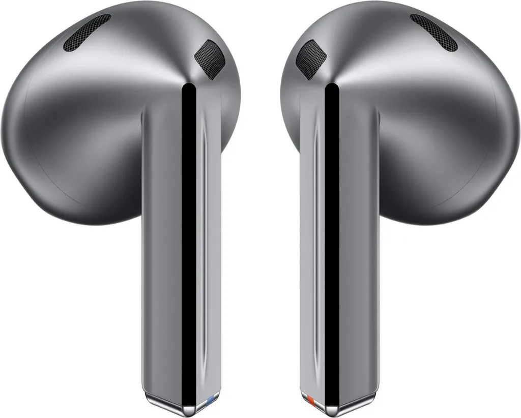 Écouteurs Bluetooth Samsung Galaxy Buds3 Argent TWS Intras avec Micro - 5