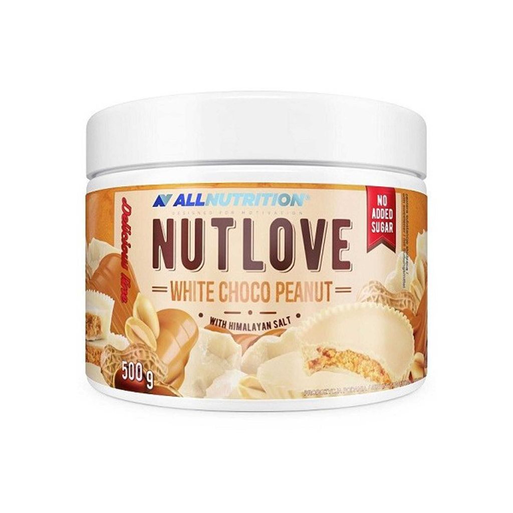 ALLNUTRITION NUTLOVE 500 g White Choco Peanut (bílá Obrázek produktu 