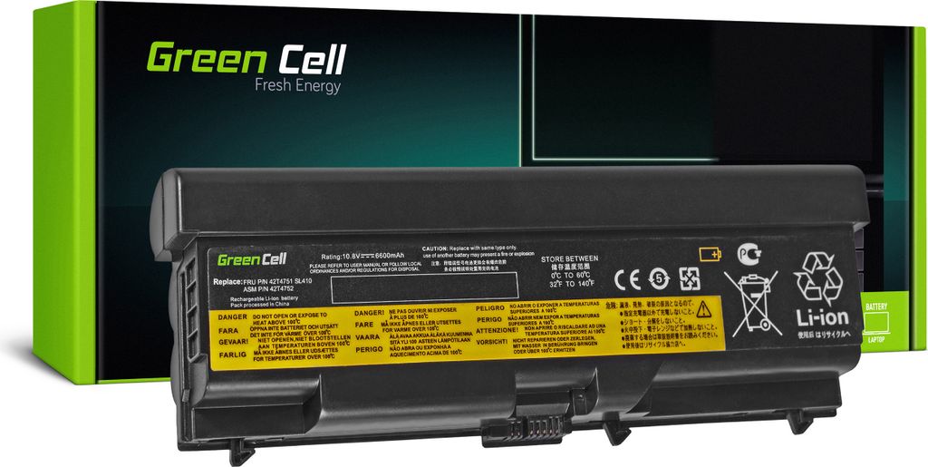 Green Cell Extended Serie 42T4795 Laptop Akku für Lenovo Produktbild 