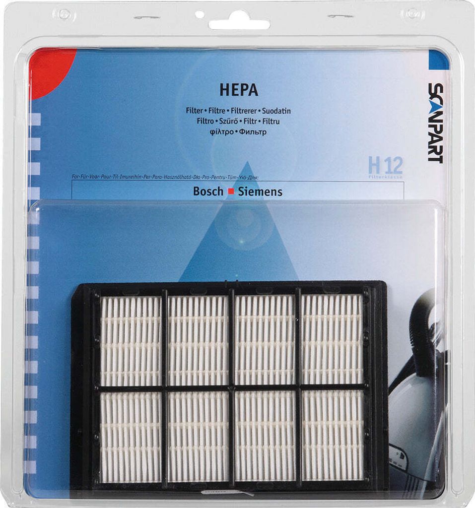 Scanpart F297 Active Staubsauger Hepa Filter Alternative Bosch Siemens