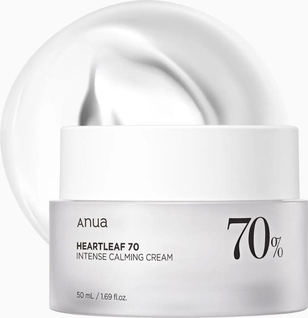 Anua - Heartleaf 70% Intense Calming Cream - Zklidňující Obrázek produktu 