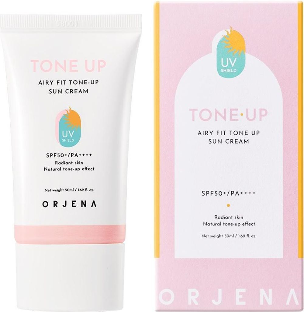 ORJENA Airy Fit Tone Up Sonnencreme LSF 50+ 50 ml