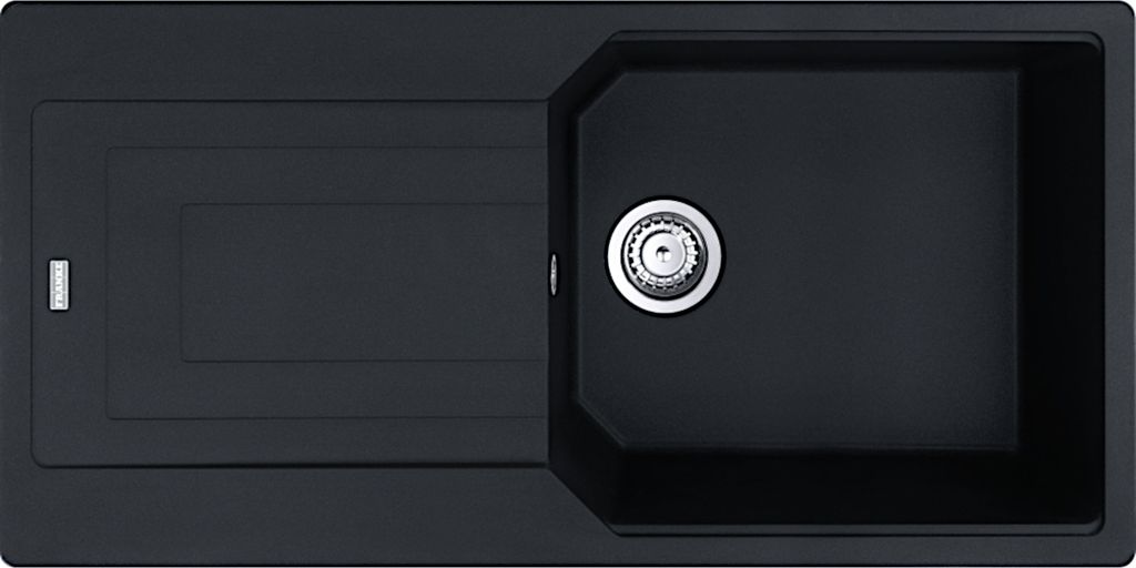 Franke Spüle URBAN UBG 611-100 in BLACK MATT mit Produktbild 