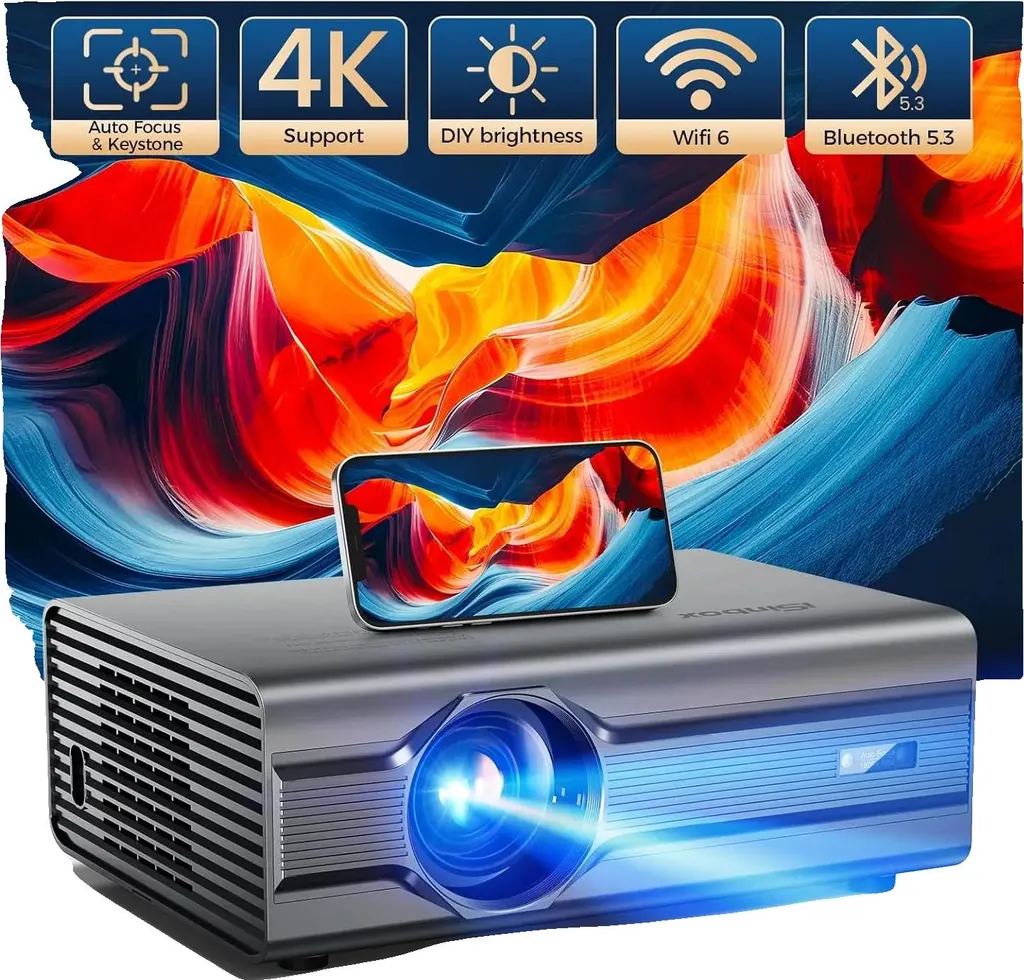 Vidéoprojecteur Home Cinéma Haute Définition A357A avec Prise Europe