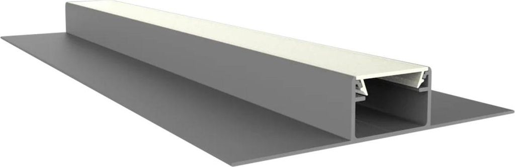 LED Trockenbau-Mittelprofil 2m EXO-T3_16 (16 mm) – Flächenbündiges Trockenbauprofil für LED-Strips