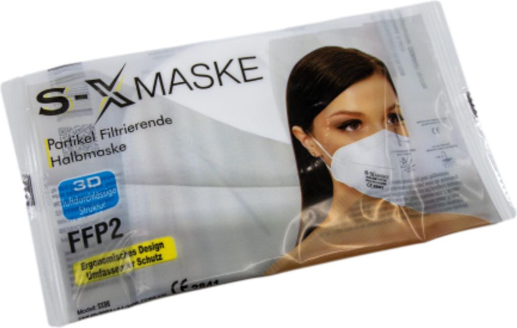 S-X Atemschutzmaske FFP2 600904-SX95 Produktbild 