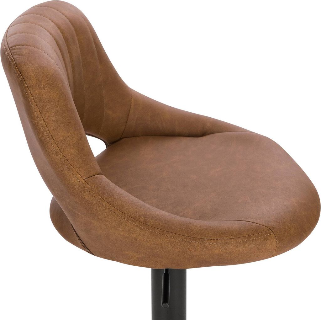 EUGAD 2er-Set Barhocker drehbar, höhenverstellbar, aus Produktbild 7